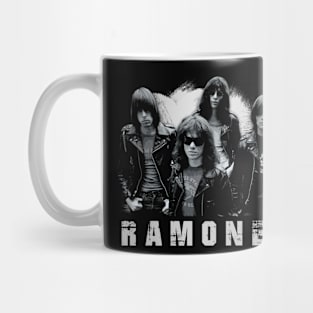 Classic Art Punk Rock Band Mug